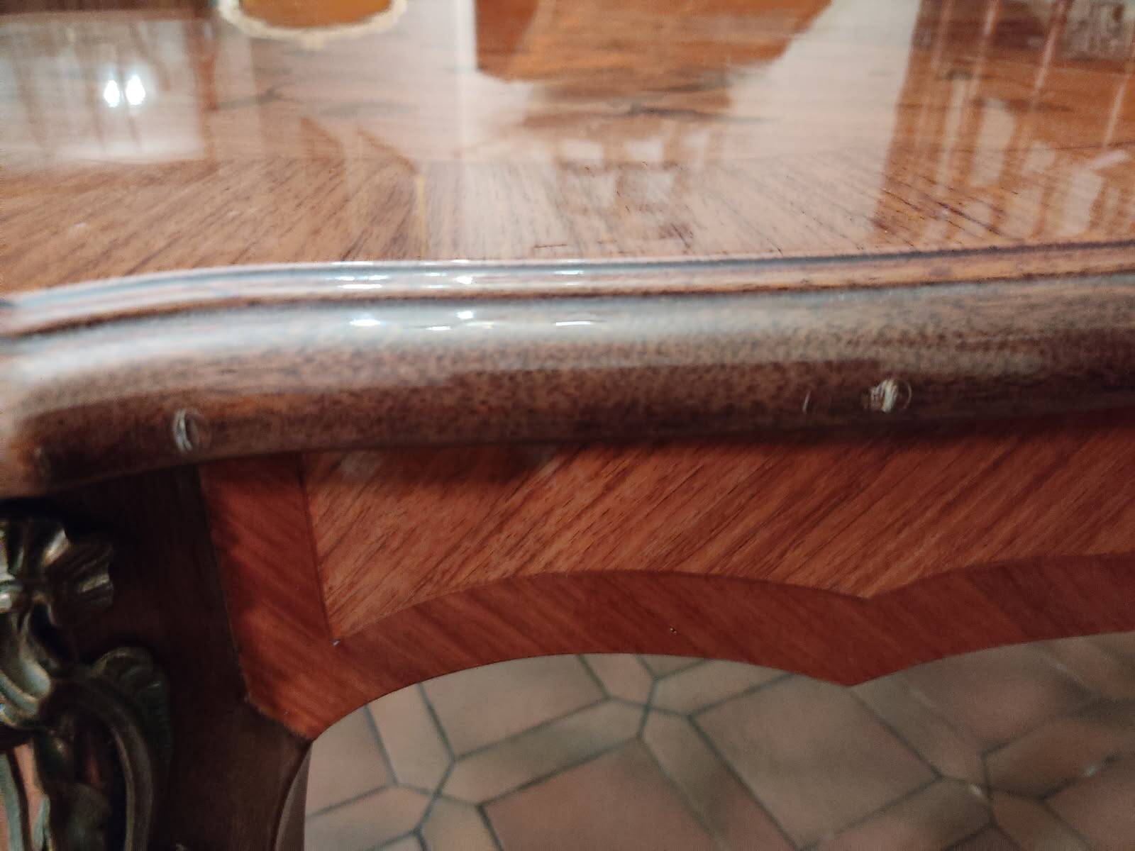 Louis XV rosewood dining table