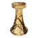 Mid-century Danish studio ceramic candlestick signed Aage Würtz, 1960s.
