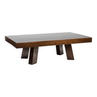 Brutalist style coffee table, 1970s