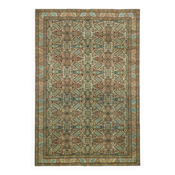 Turkish Wool Vintage Kayseri Rug 197 cm x 282 cm
