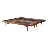 Pair of beech wood daybeds, 1950s