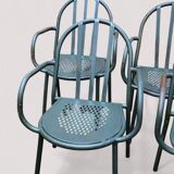 4 Mallet Stevens garden armchairs (1886-1945)