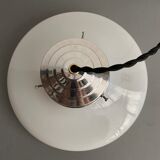 Vintage opaline hanging lamp