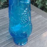 Glass vase from vintage Empoli glassworks 70s 80s