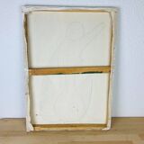 Nude silkscreen painting from the 80s