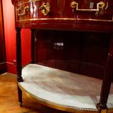 Mahogany console