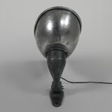 Industrial aluminum street lamp, wall lamp, 1950s
