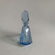 Carafe en verre de forme Art déco, années 1940