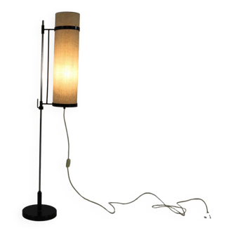 Dutch mid-century adjustable fiberglass floorlamp