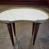 Carrara marble kidney table