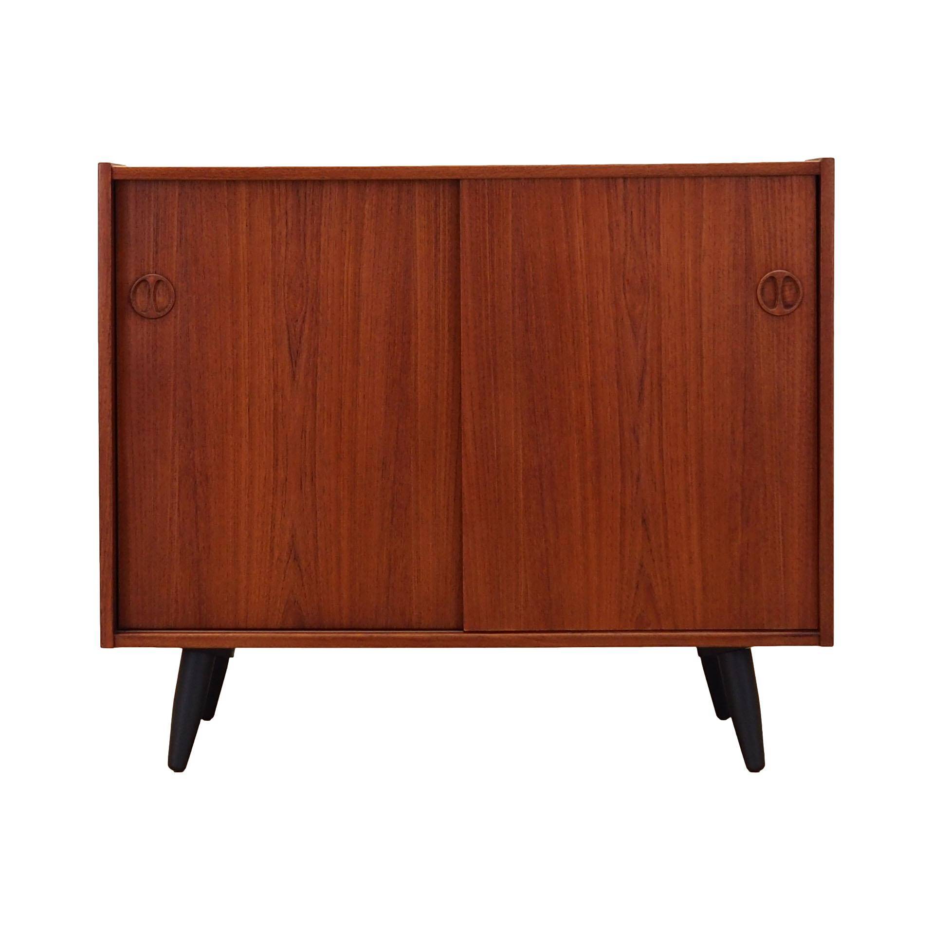 Teak cabinet, Danish design, 1970s, production: Denmark
