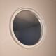 Round plastic mirror Gilac prisunic