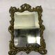 Miroir ancien laiton 20x14cm