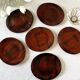12 assiettes vintage 1970