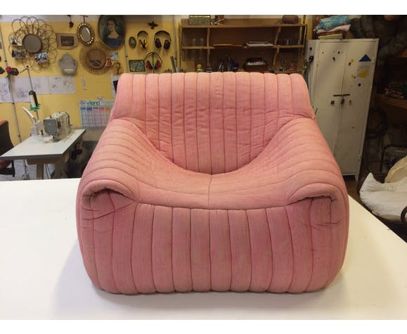 "Sandra" heater chair by Anne Hieronimus for Cinna - 1977