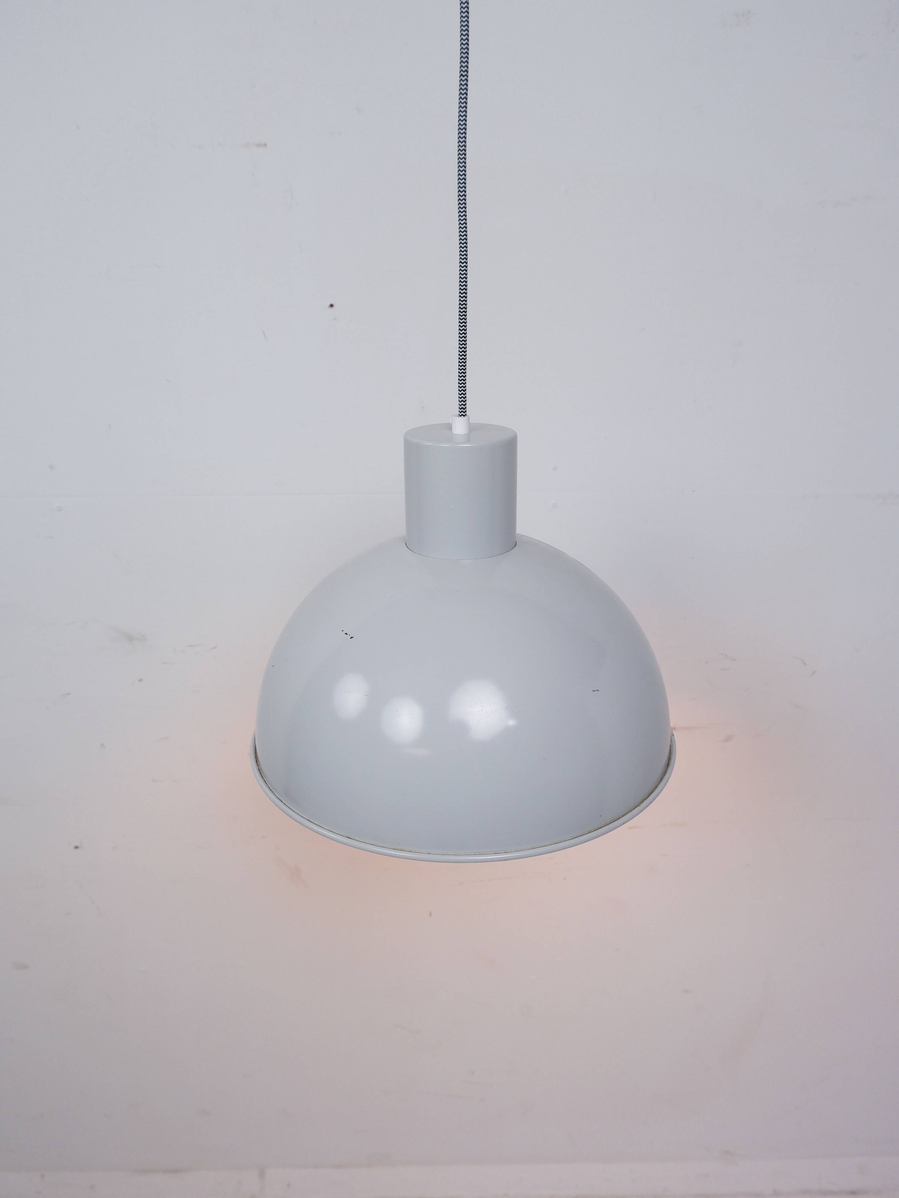 Jo Hammerborg “Bunker” hanging lamp, orange