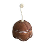 Vintage rattan pendant lamp 38cm