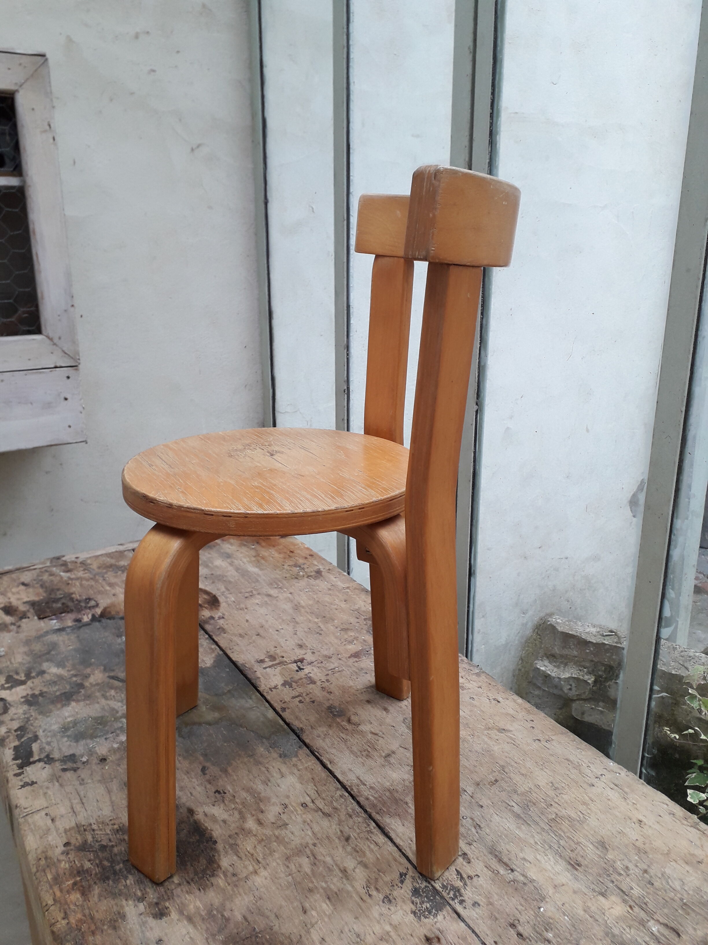 Wooden children's chair