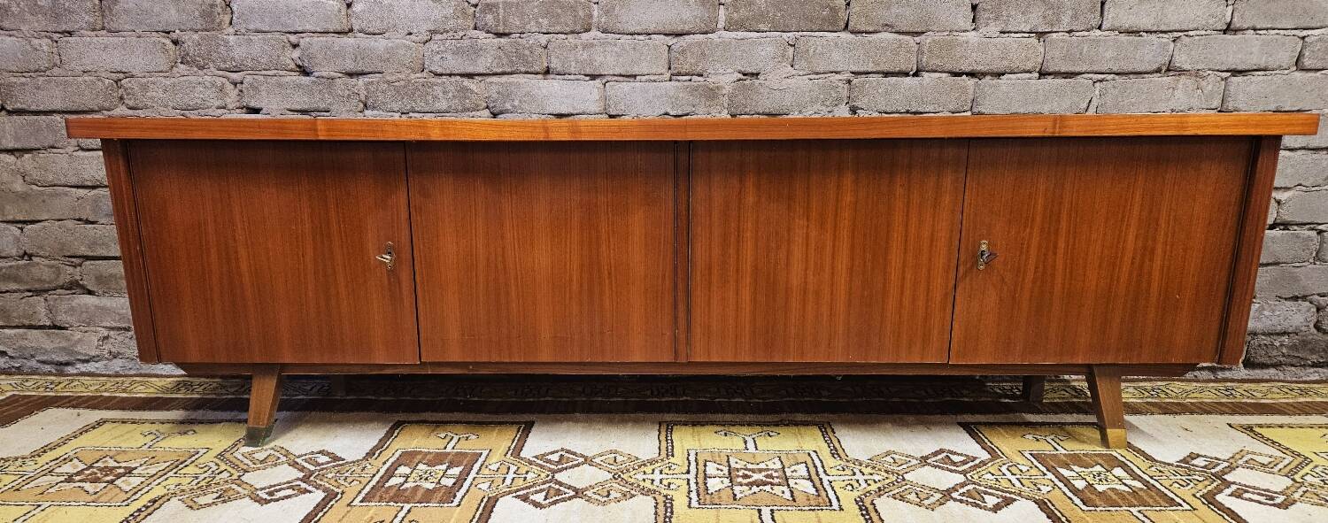 Vintage 1970s Scandinavian lowboard sideboard