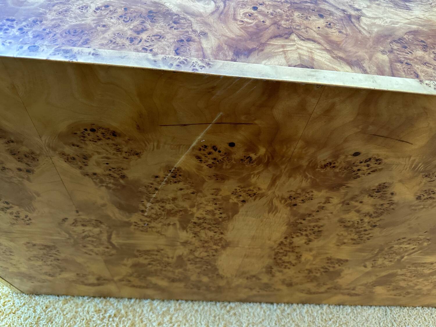 Enfilade by Willy Rizzo in elm wood.