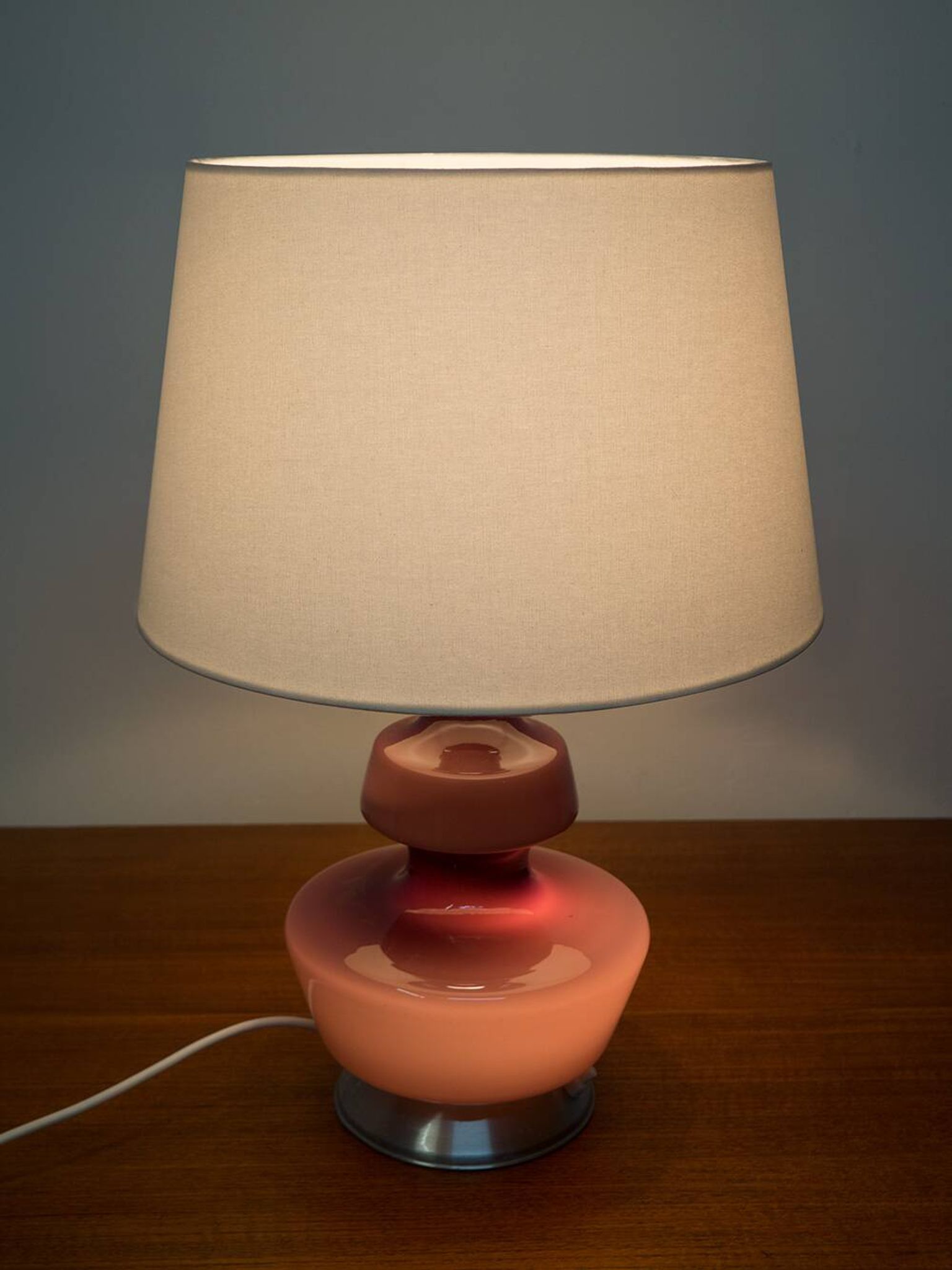 Lampe de table Holmegaard – Design danois – Mid Century Modern