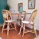 Set of 4 bistro chairs Maison Drucker from the 1990s.