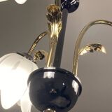 Lustre laiton et opaline