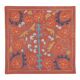 SET OF 2 - Embroidered 100% Silk Cushion Covers. Handmade Accent Pillows. Traditional Pillowcases. Lace Pillows