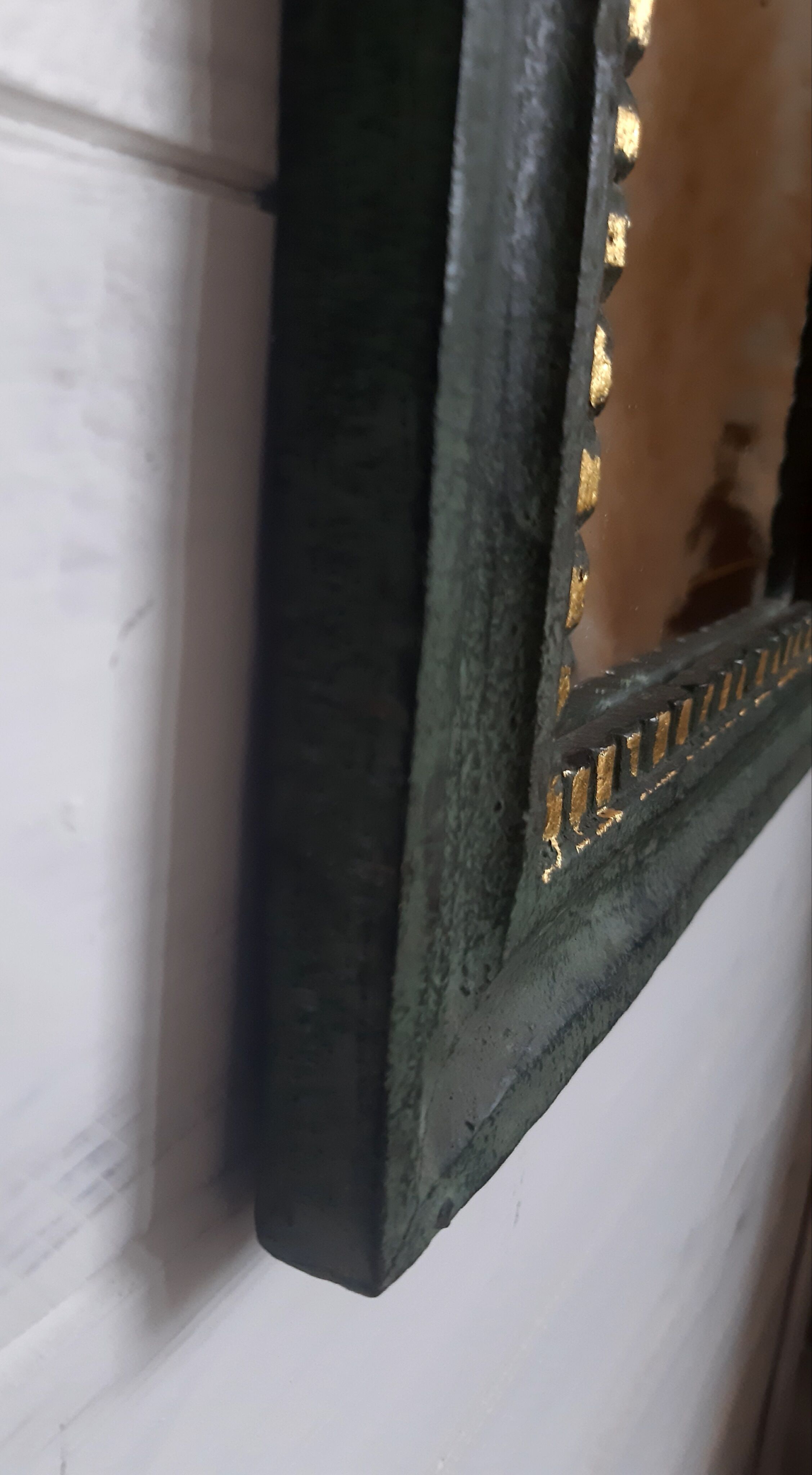 Miroir ancien 42 X 28.5cm