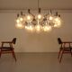 Chromed Glass Wall Lamp from OTT International, 1960s