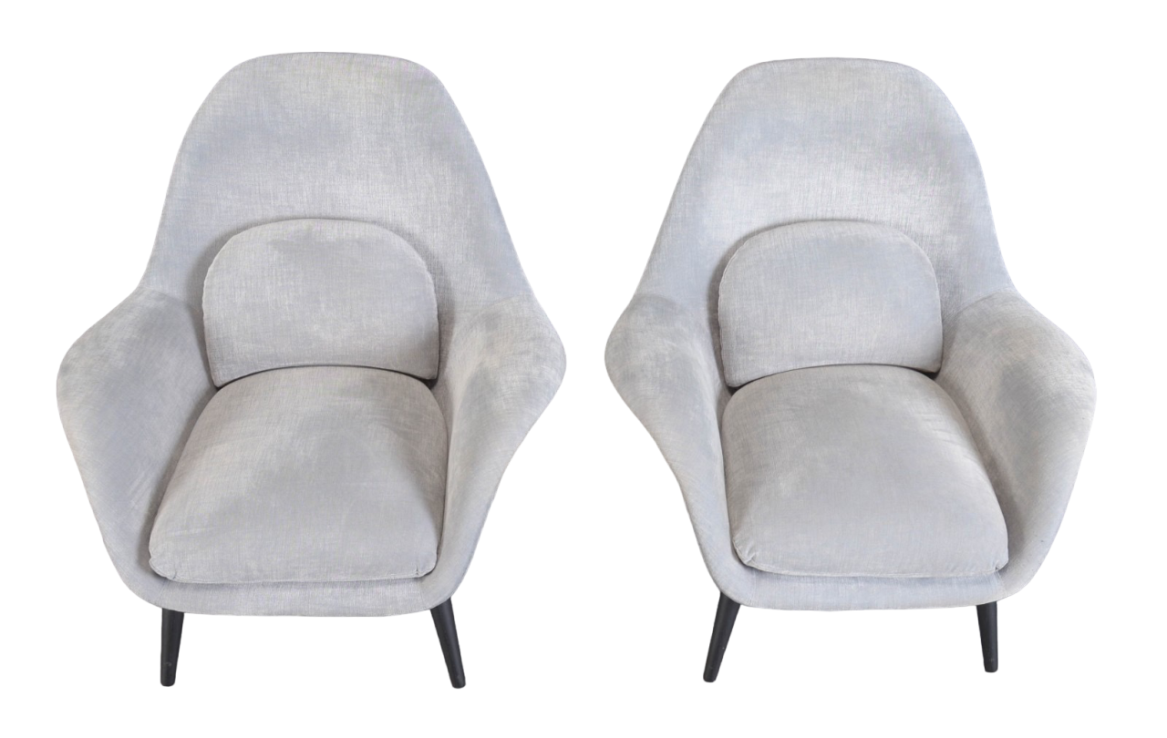 Paire de fauteuils scandinaves édition Federicia
