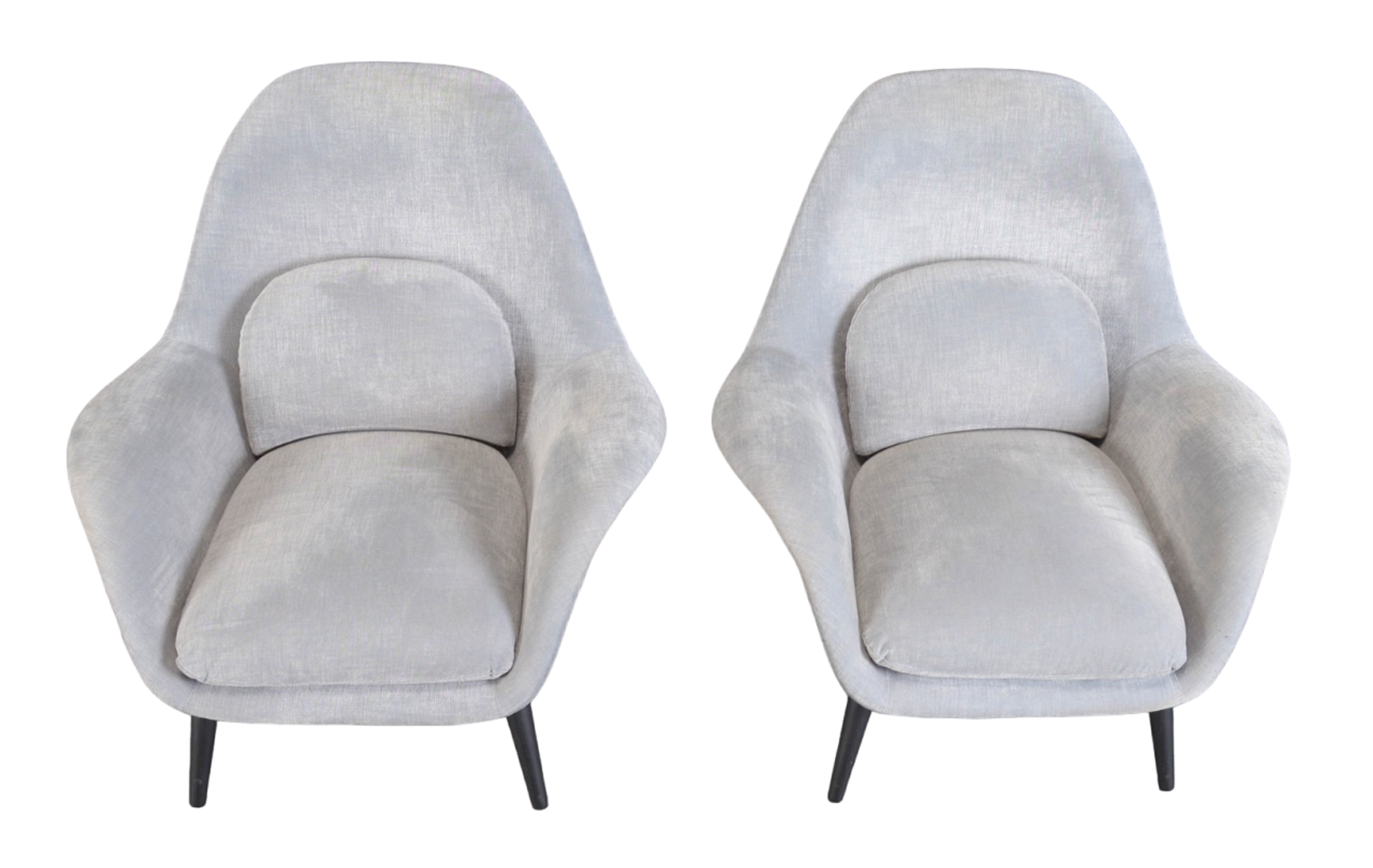 Pair of scandinavian armchairs Federicia edition