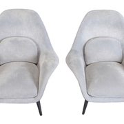 Pair of scandinavian armchairs Federicia edition