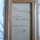 Painting "mangoes" Cannes 1975 signed Pilar Fernandez, 20th