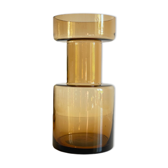 Vase design in blown glass 70s