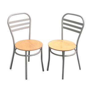 Paire de chaises bistrot