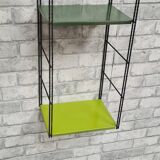 VINTAGE WALL SHELF 1950 / 60 / 70 black amount 24x58