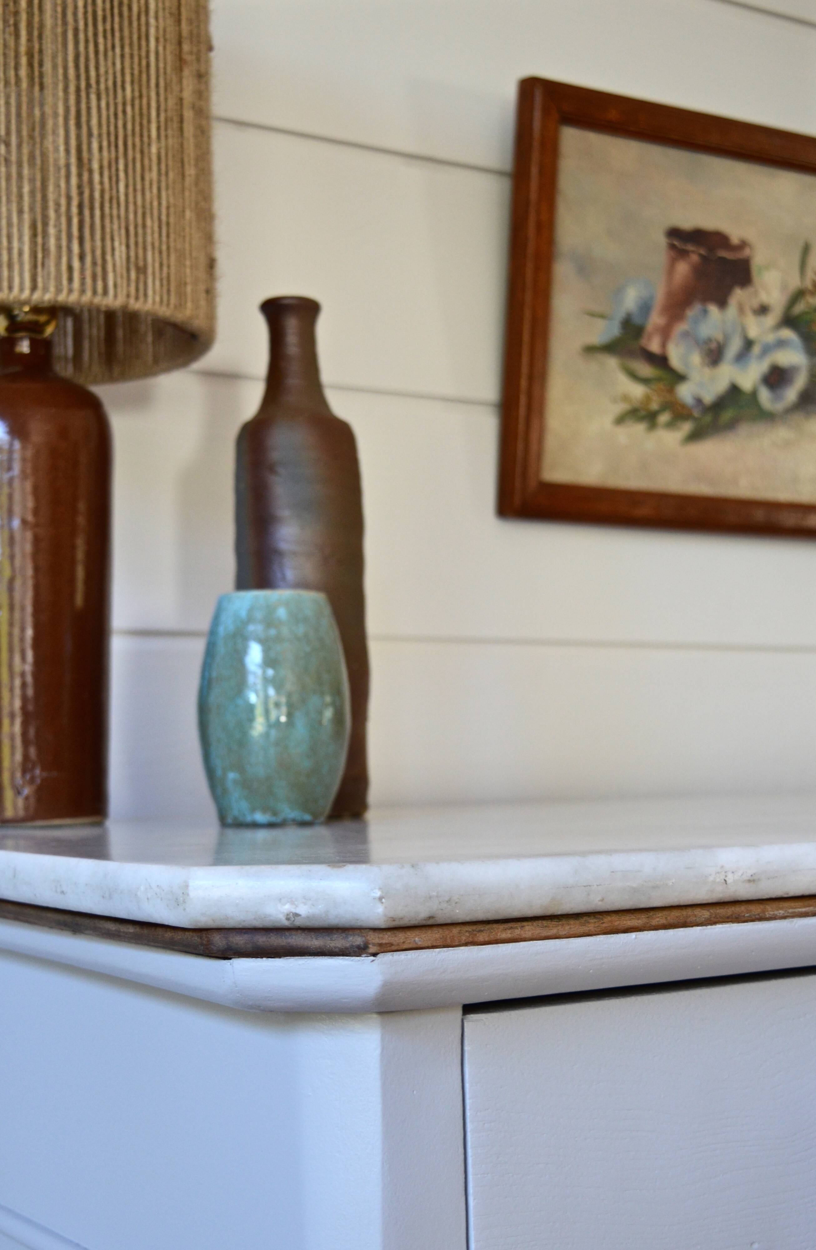 Marble chest of drawers