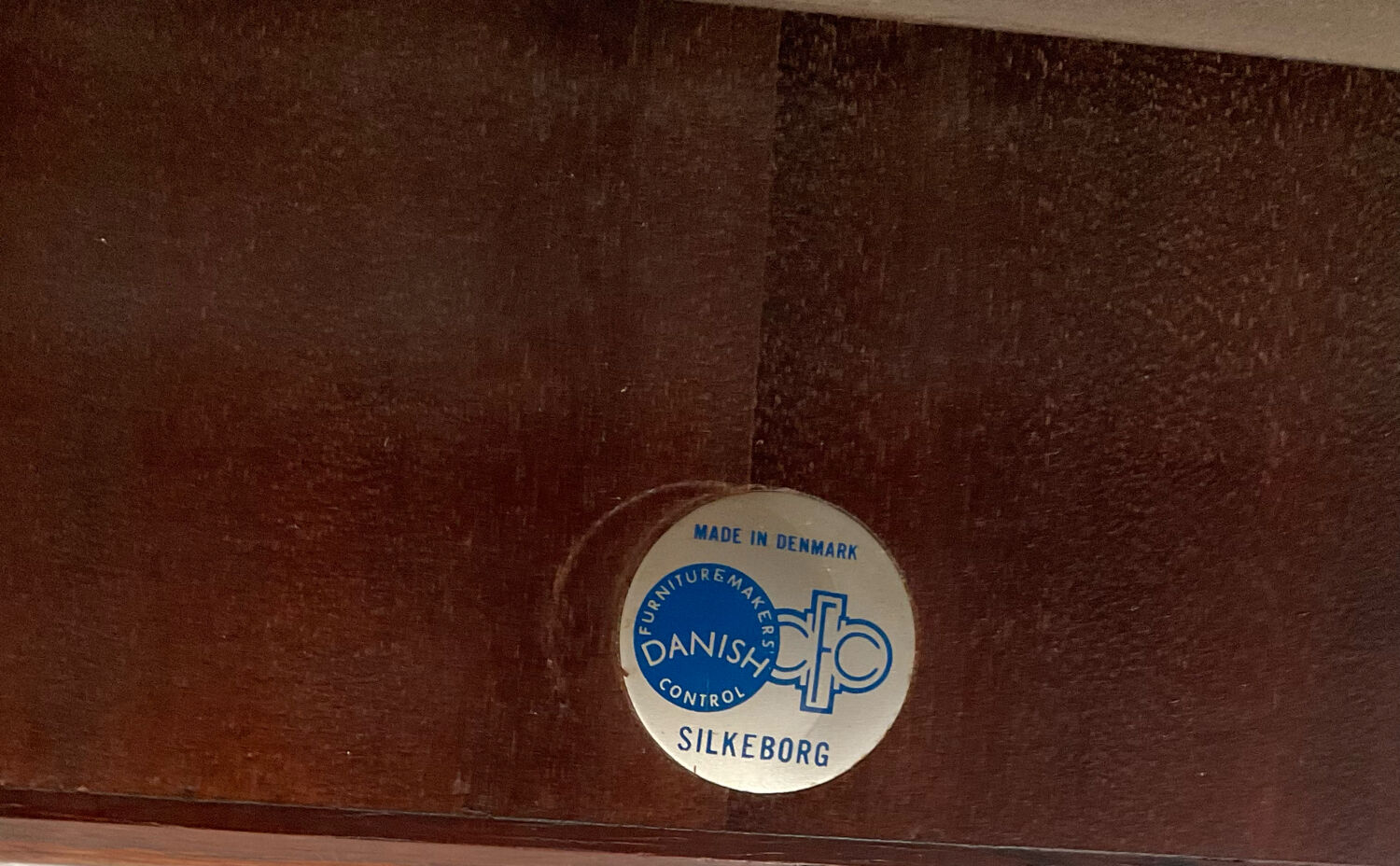 Scandinavian folding table Slikeborg CFC from the 50s-60s