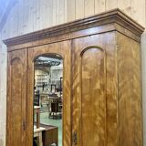 Victorian dressing room of the nineteenth in blond mahogany - removable