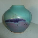 vase de chine   en gres emaille