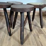 Set of 4 mismatched stools