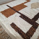 Large Azilal wool rug, 200 x 300 cm