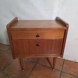 Scandinavian bedside tables by MDK design from the 1960s.