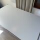 USM Haller desk in pearl grey laminate