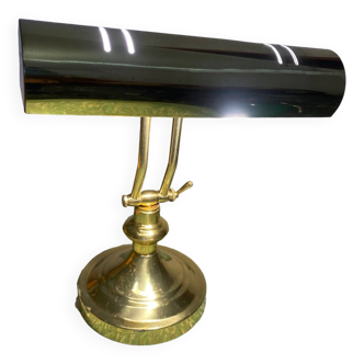 Brass desk lamp