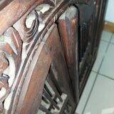 Mirror with shutters carved Indonesian