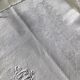GR embroidered rectangle tablecloth with 7 matching damask towels