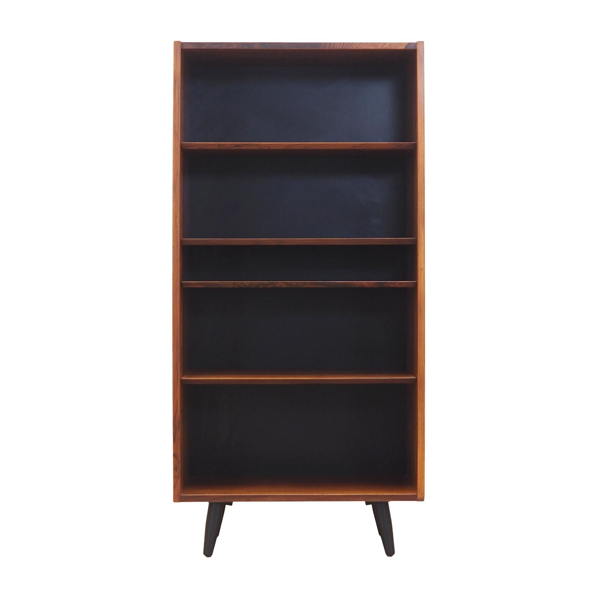 Bibliothèque en palissandre, design danois, années 1970, fabriquée par Hundevad