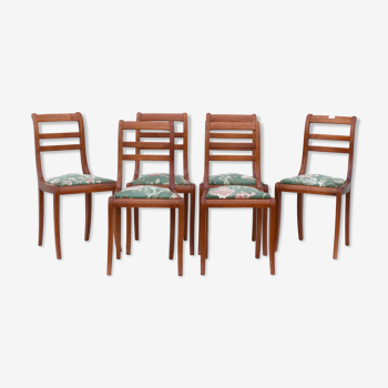 Série de 6 chaises à barrettes